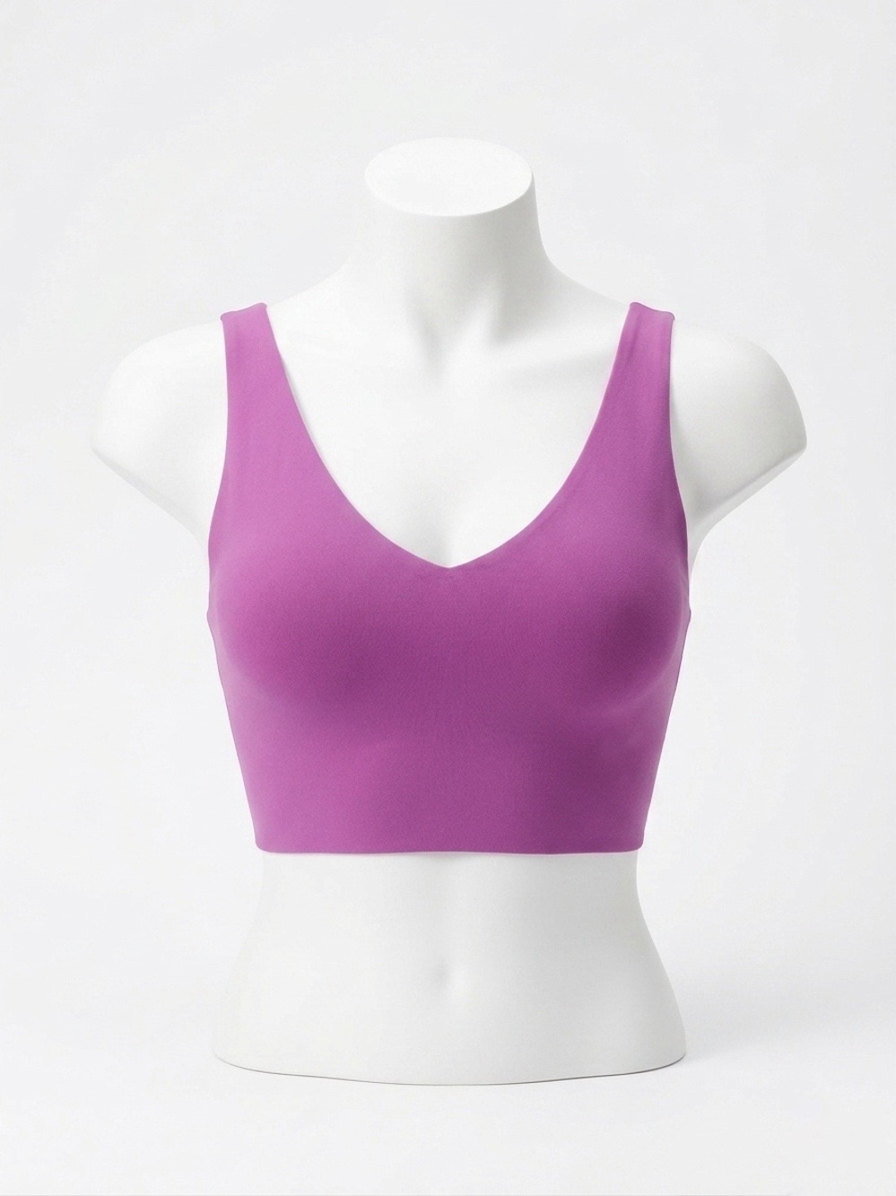 OFFLINE by Aerie Real Me Longline Sports Bra Vibrant Orchid Purple Size XL